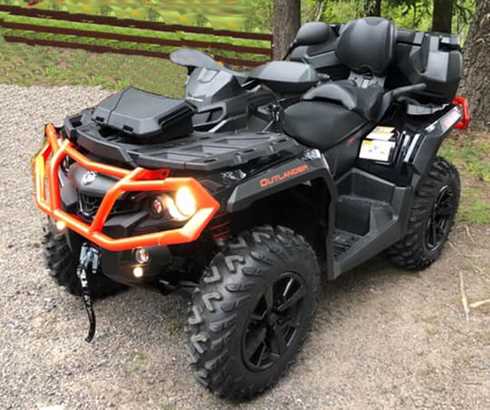 Fyrhjuling Can Am Outlander 650 MAX XT stulen i Gregersboda mellan Åkersberga och Norrtälje